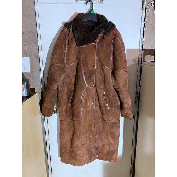 Jaguar 100% Shearling Coat XXL - Picture 16 of 16